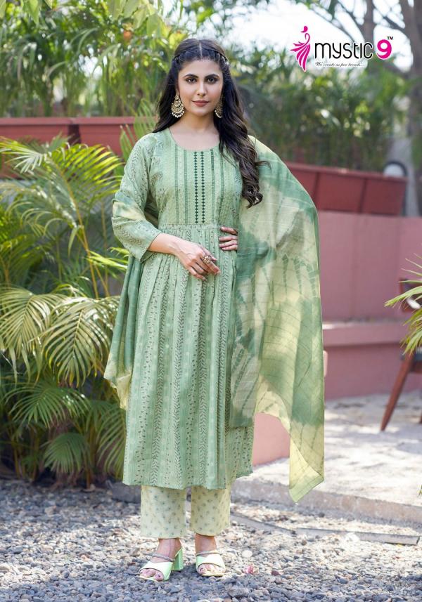 Mystic 9 Malhar Vol 01 Casual Wear Ready Made Collection